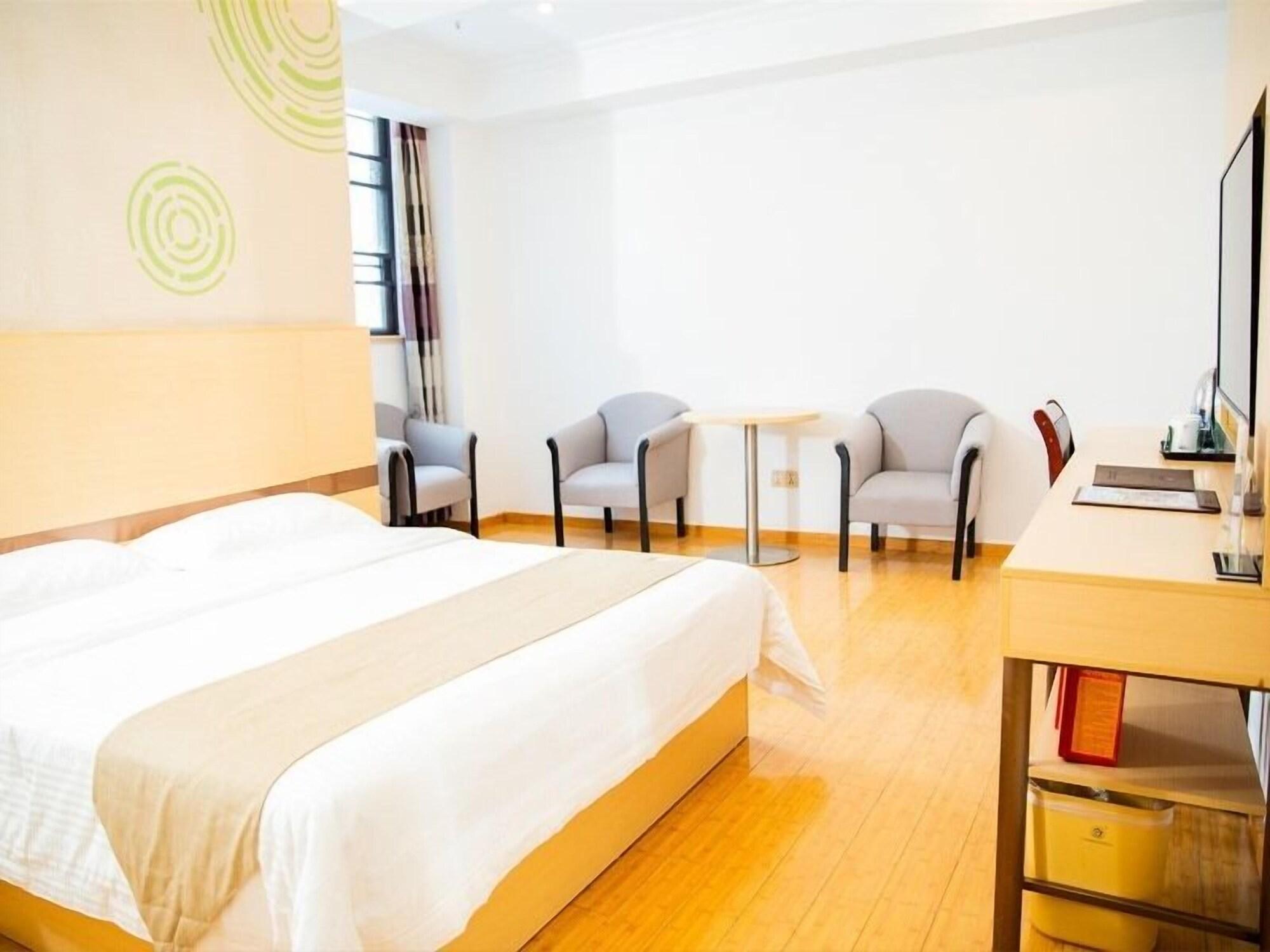 Greentree Inn Shanghai Pudong New District Shenmei East Road Express Hotel Bagian luar foto
