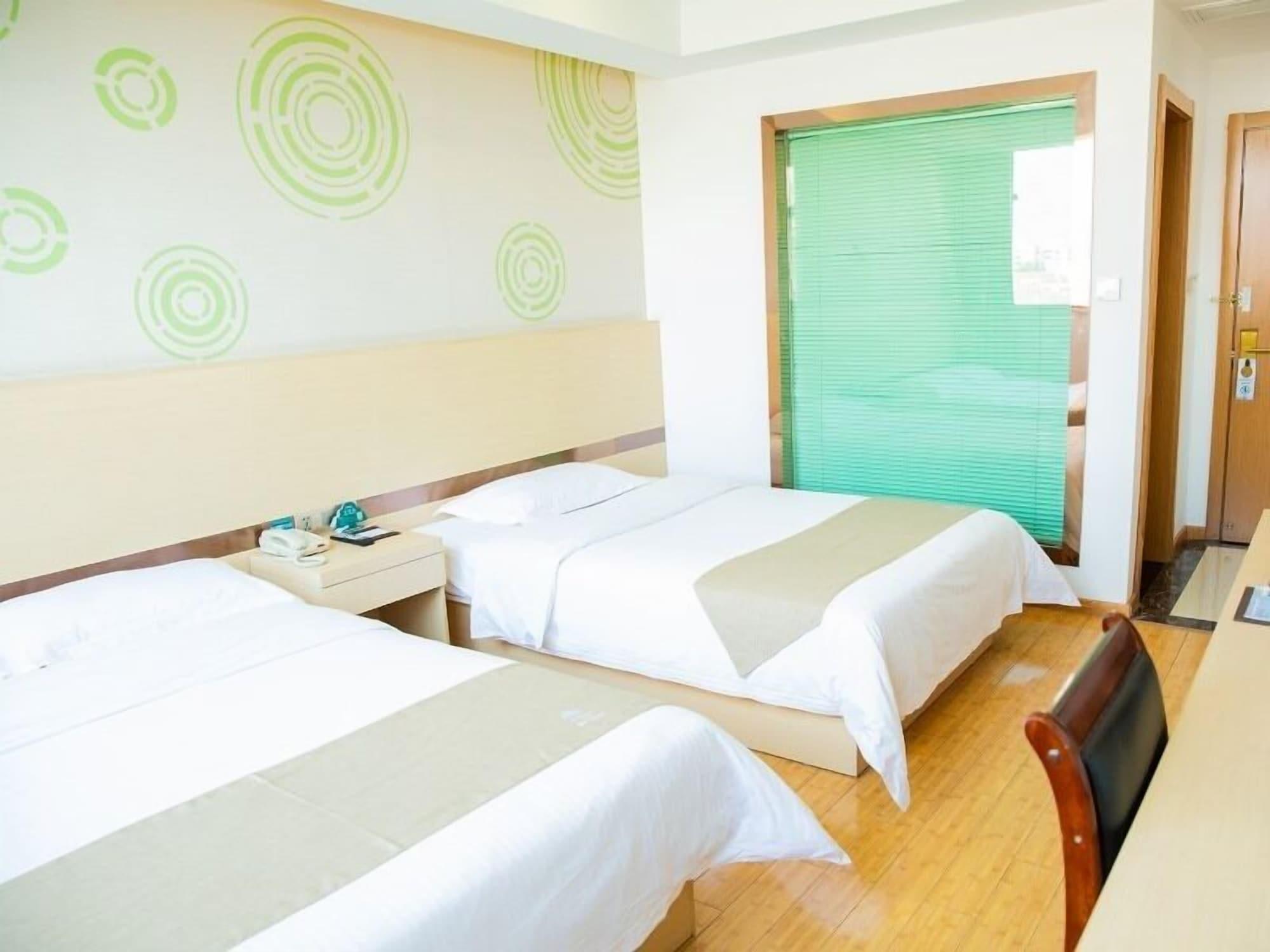 Greentree Inn Shanghai Pudong New District Shenmei East Road Express Hotel Bagian luar foto