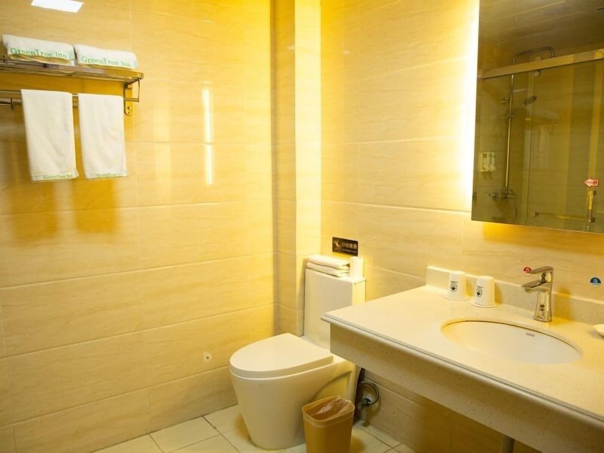 Greentree Inn Shanghai Pudong New District Shenmei East Road Express Hotel Bagian luar foto